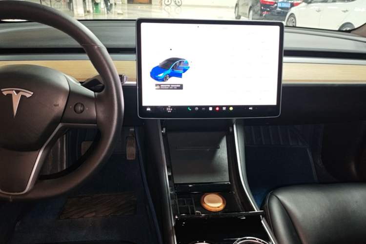 Used Tesla Model 3 2019 Standard Range Rear-Wheel Drive Upgraded Version (60 kWh) Audio And AC Panel