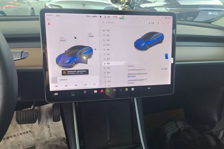 Used Tesla Model 3 2019 Standard Range Rear-Drive Upgraded Version Audio And AC Panel