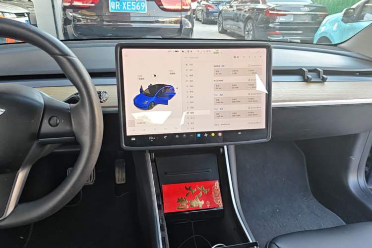 Used Tesla Model 3 2019 Standard Range Rear-Drive Upgraded Version Audio And AC Panel