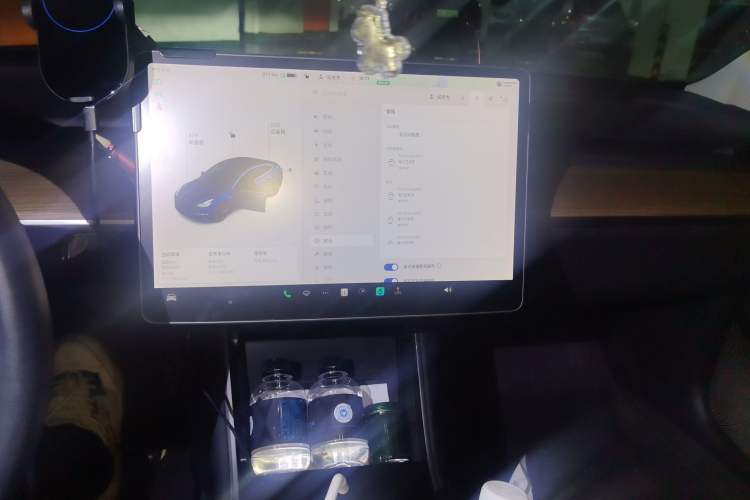 Used Tesla Model 3 2019 Standard Range Rear-Drive Upgraded Version Audio And AC Panel