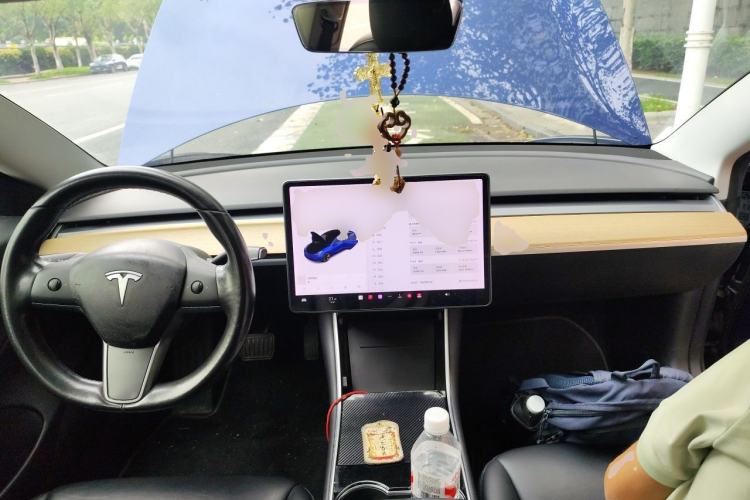 Used Tesla Model 3 2019 Standard Range Rear-Wheel Drive Upgraded Version (60 kWh) Center Console