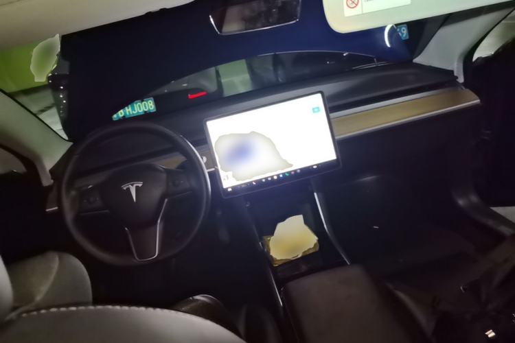 Used Tesla Model 3 2019 Long-Range Rear-Wheel-Drive Version Center Console