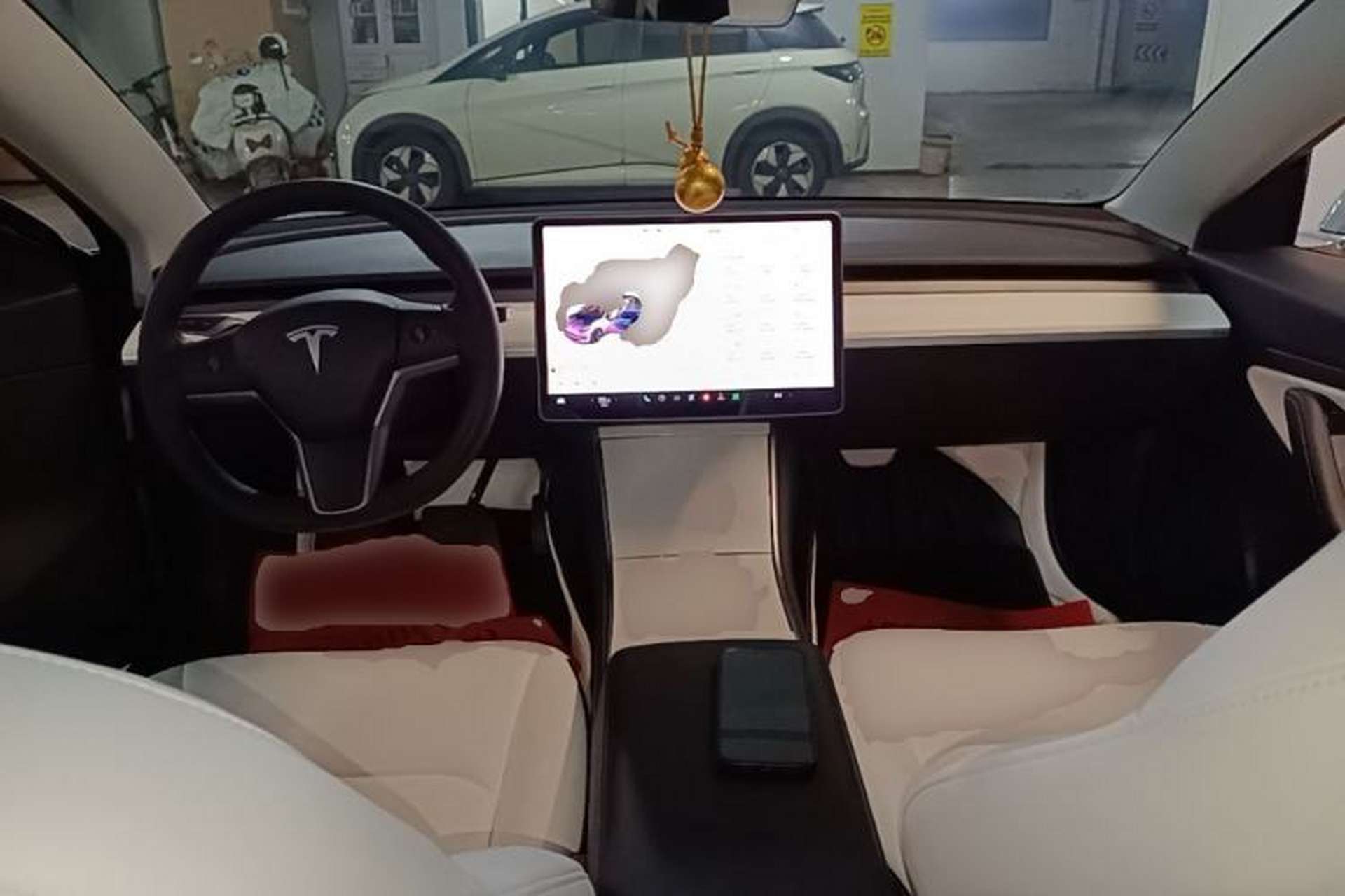 Used Tesla Model 3 2019 Standard Range Rear-Drive Upgraded Version Center Console