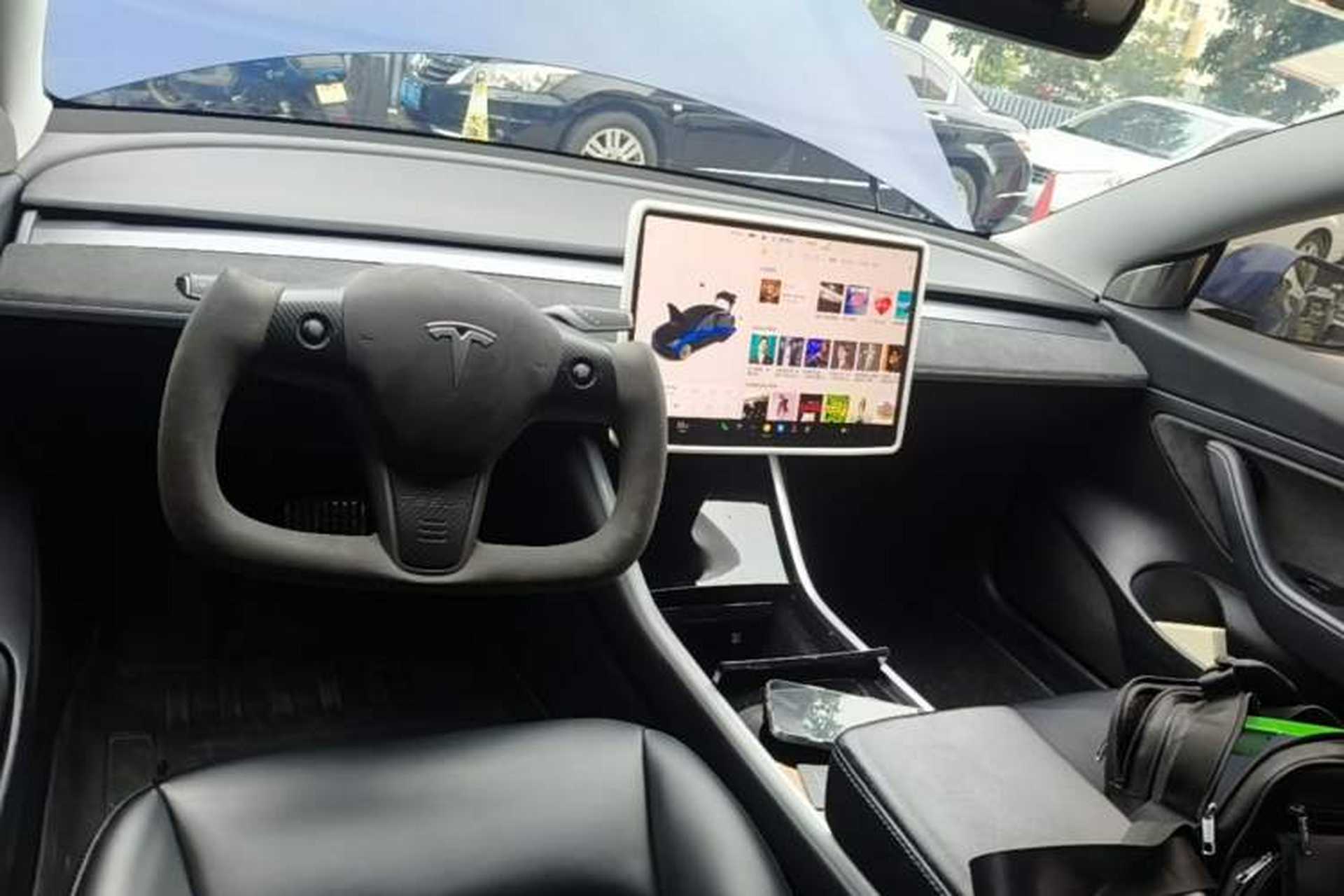 Used Tesla Model 3 2019 Standard Range Rear-Drive Upgraded Version Center Console