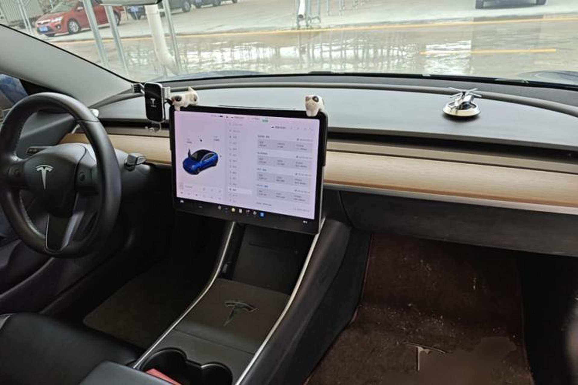 Used Tesla Model 3 2019 Standard Range Rear-Drive Upgraded Version Center Console