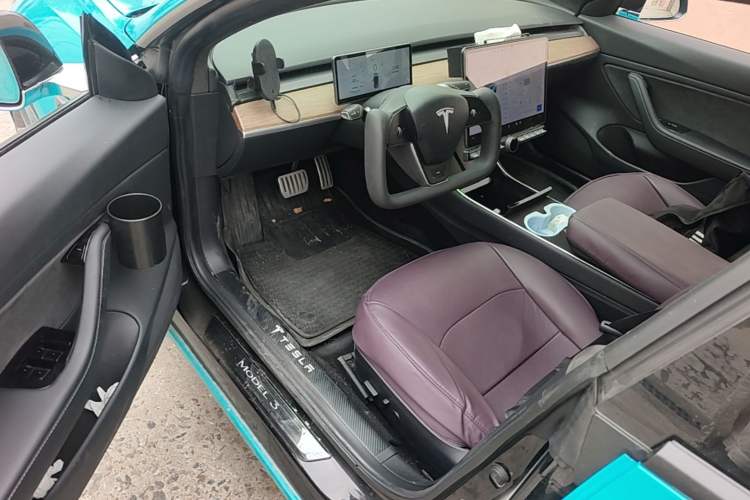 Used Tesla Model 3 2019 Long-Range Rear-Wheel-Drive Version Driver Seat