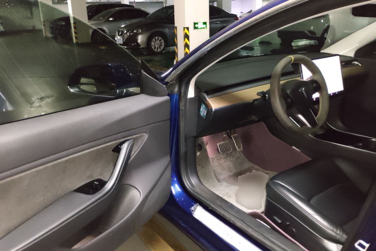 Used Tesla Model 3 2019 Long-Range All-Wheel-Drive Version Driver Seat