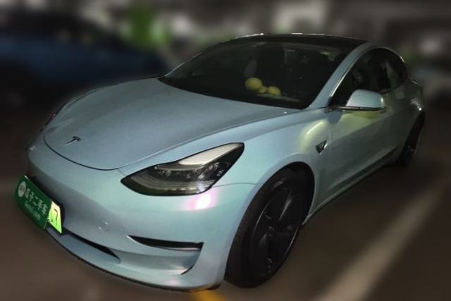 Used Tesla Model 3 2019 Long-Range Rear-Wheel-Drive Version