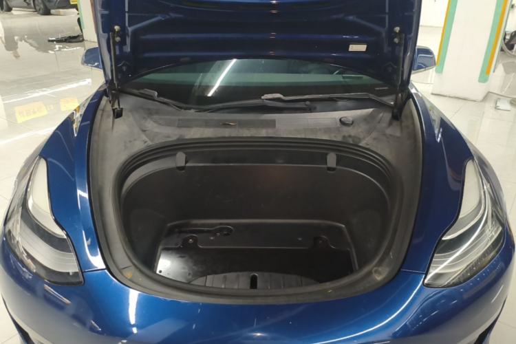 Used Tesla Model 3 2019 Long-Range Rear-Wheel-Drive Version Engine Bay