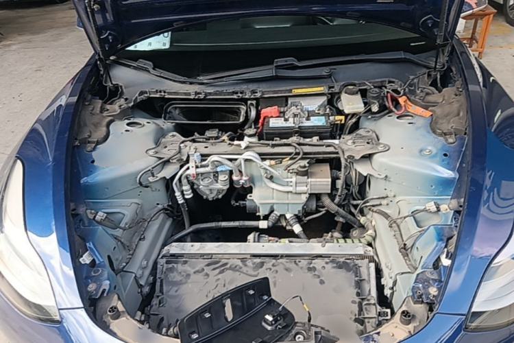 Used Tesla Model 3 2019 Standard Range Rear-Drive Upgraded Version Engine Bay