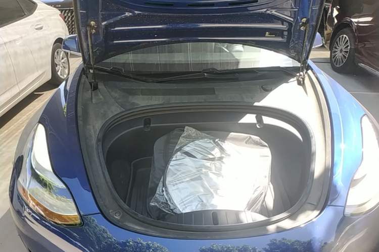 Used Tesla Model 3 2019 Standard Range Rear-Drive Upgraded Version Engine Bay