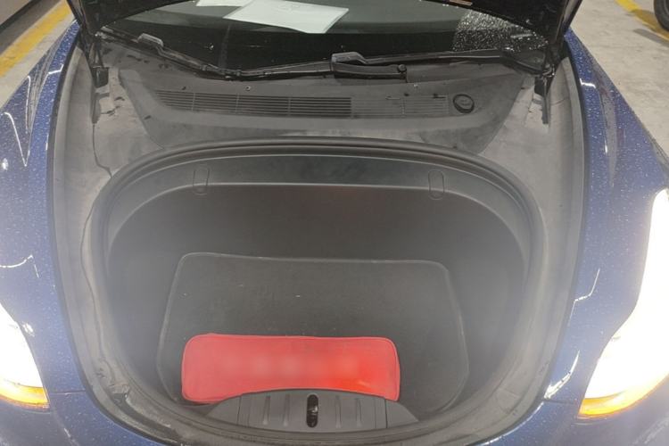 Used Tesla Model 3 2019 Long-Range Rear-Wheel-Drive Version Engine Bay