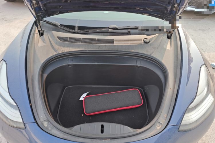 Used Tesla Model 3 2019 Long-Range Rear-Wheel-Drive Version Engine Bay