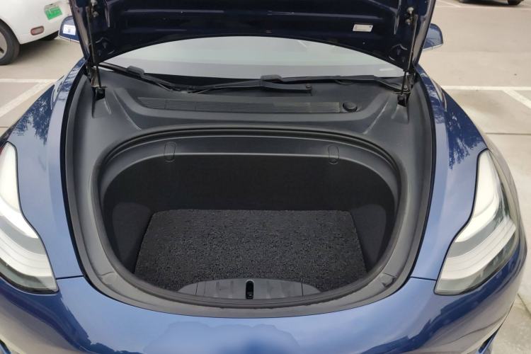 Used Tesla Model 3 2019 Long-Range Rear-Wheel-Drive Version Engine Bay