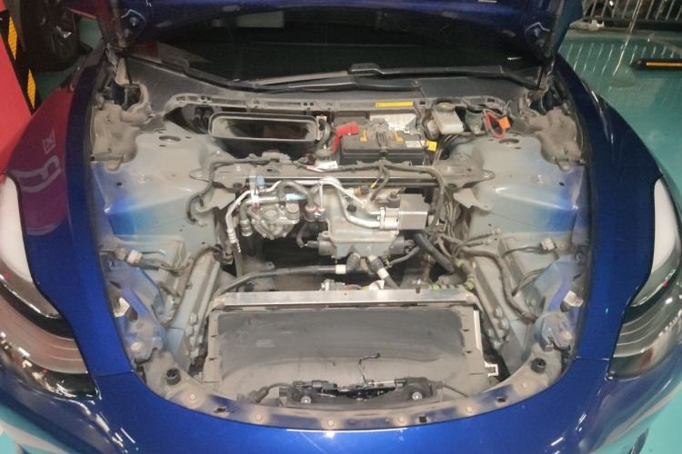 Used Tesla Model 3 2019 Standard Range Rear-Drive Upgraded Version Engine Bay