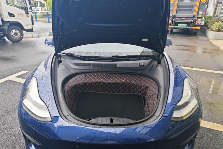 Used Tesla Model 3 2019 Long-Range Rear-Wheel-Drive Version Engine Bay
