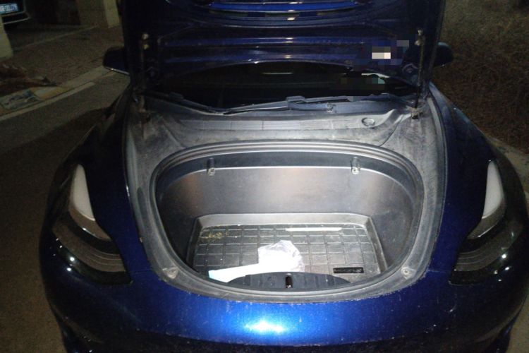 Used Tesla Model 3 2019 Long-Range All-Wheel-Drive Version Engine Bay