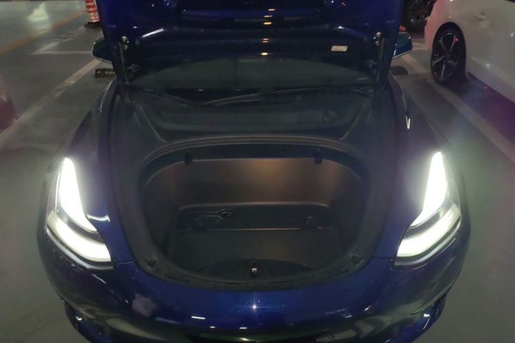 Used Tesla Model 3 2019 Long-Range All-Wheel-Drive Version Engine Bay