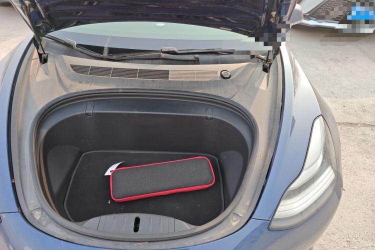 Used Tesla Model 3 2019 Long-Range Rear-Wheel-Drive Version Engine Bay Left