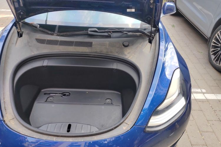 Used Tesla Model 3 2019 Long-Range All-Wheel-Drive Version Engine Bay Left