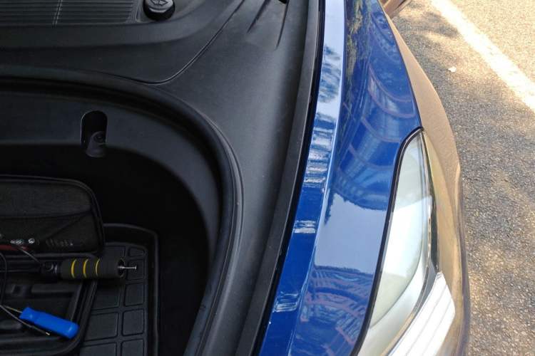Used Tesla Model 3 2019 Standard Range Rear-Drive Upgraded Version Engine Bay Left