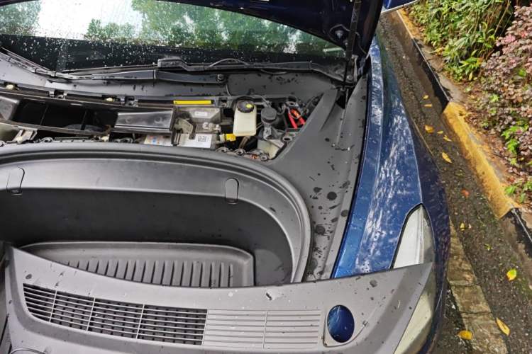 Used Tesla Model 3 2019 Long-Range All-Wheel-Drive Version Engine Bay Left