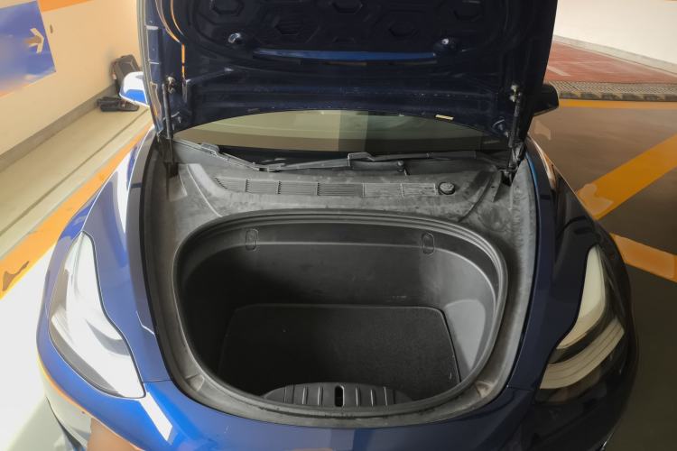 Used Tesla Model 3 2019 Long-Range Rear-Wheel-Drive Version Engine Bay
