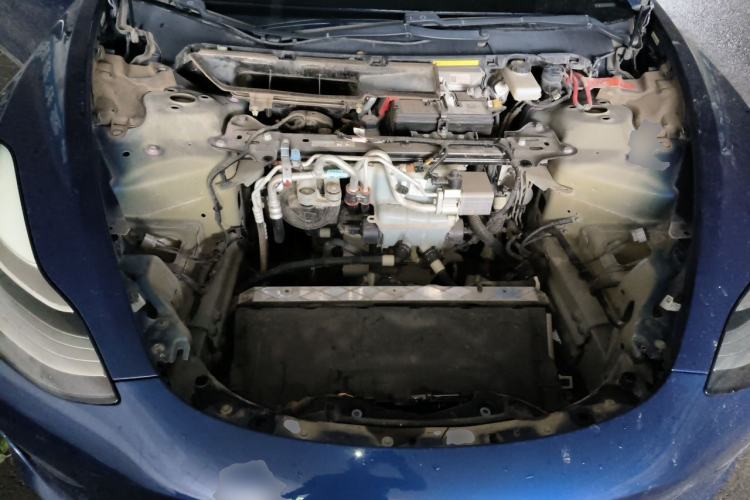 Used Tesla Model 3 2019 Performance High-Performance All-Wheel-Drive Version Engine Bay