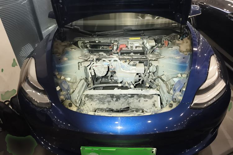 Used Tesla Model 3 2019 Standard Range Rear-Drive Upgraded Version Engine Bay