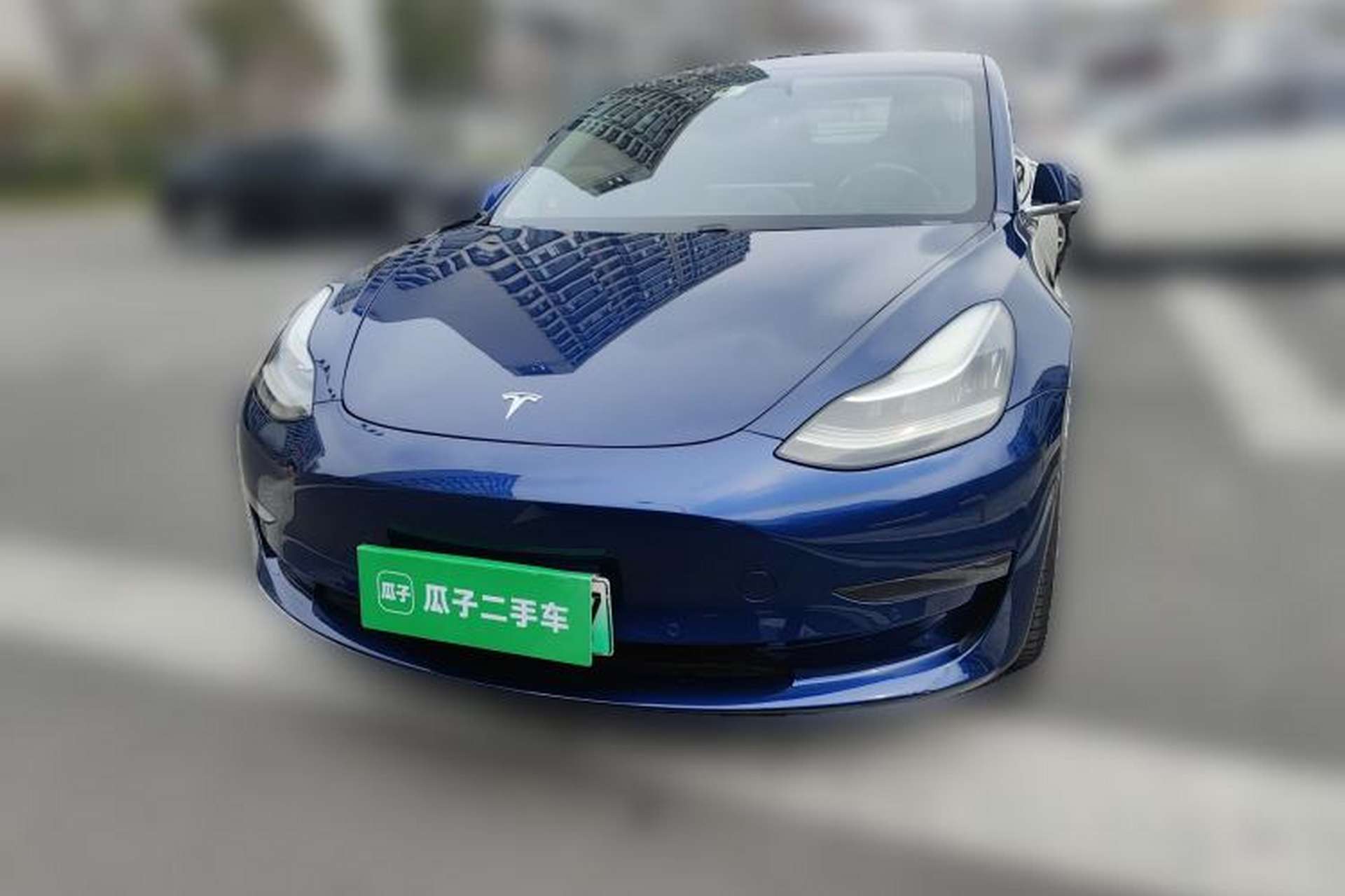 Used Tesla Model 3 2019 Long-Range Rear-Wheel-Drive Version Front
