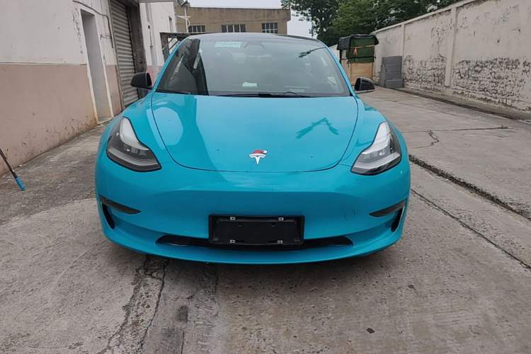 Used Tesla Model 3 2019 Long-Range Rear-Wheel-Drive Version Front