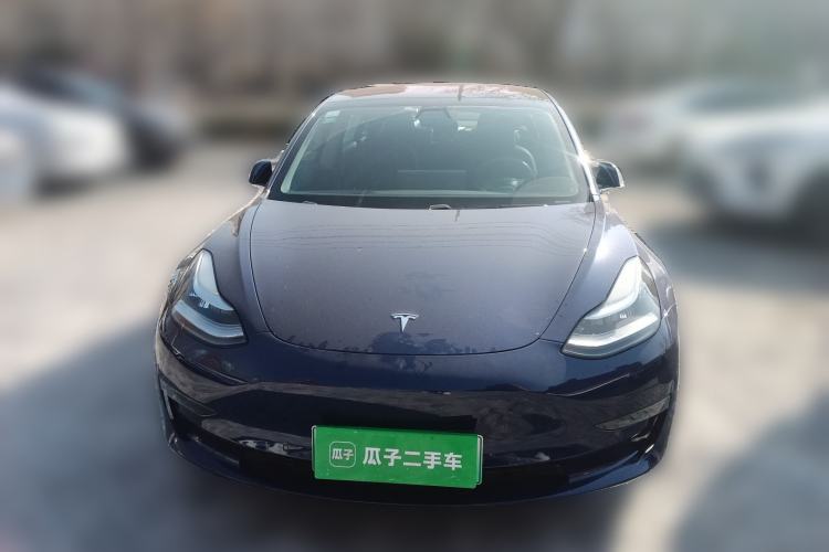 Used Tesla Model 3 2019 Long-Range Rear-Wheel-Drive Version Front
