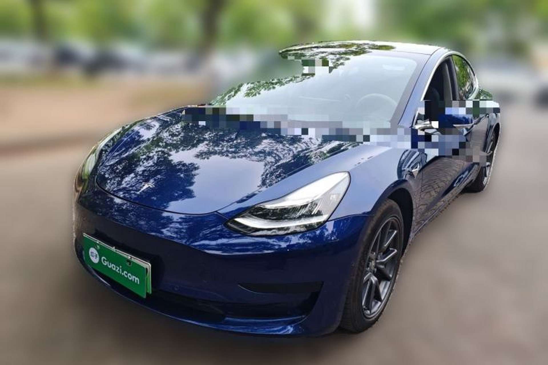 Used Tesla Model 3 2019 Standard Range Rear-Drive Upgraded Version Front Left 45 Deg