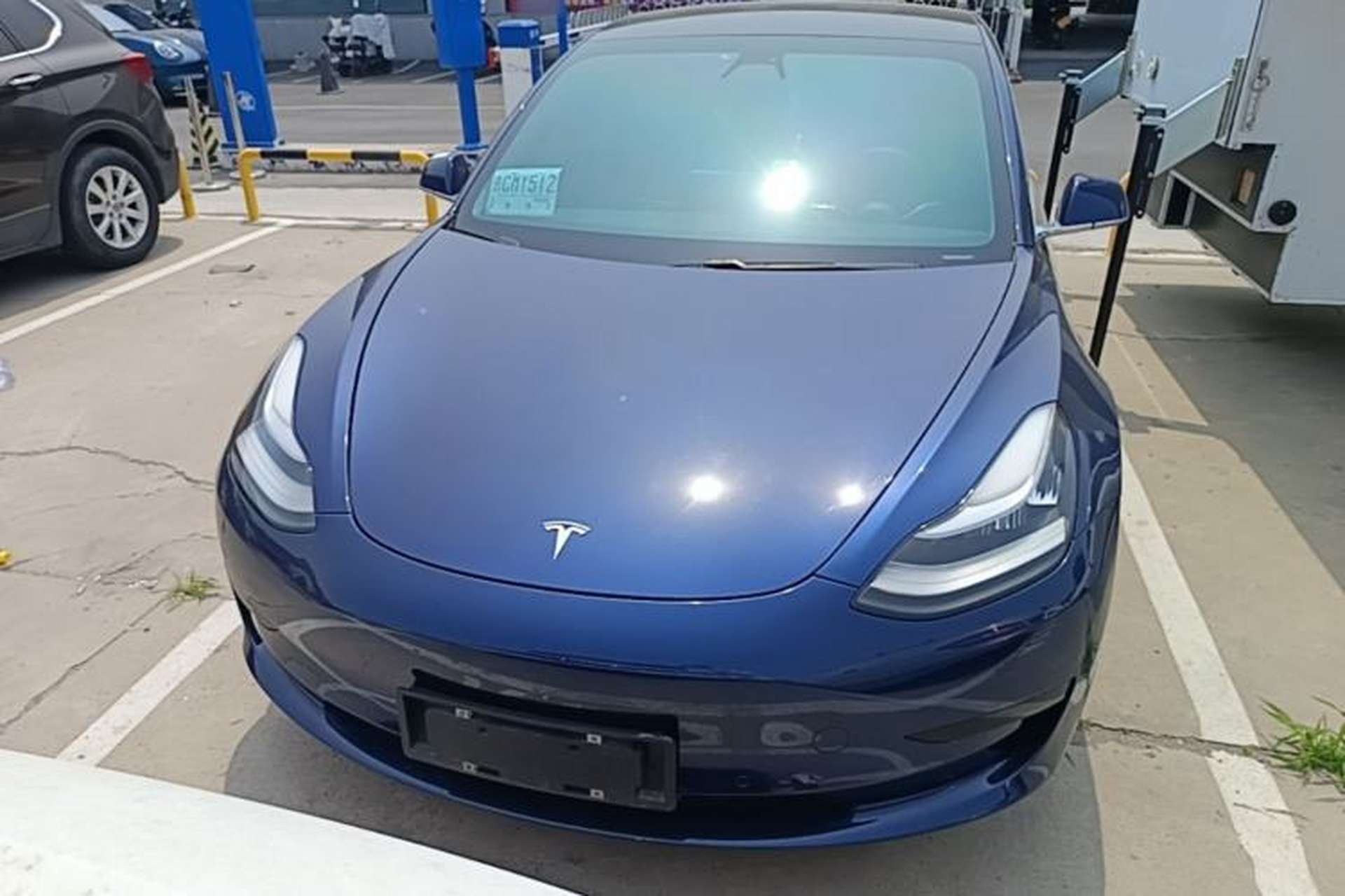 Used Tesla Model 3 2019 Standard Range Rear-Drive Upgraded Version Front