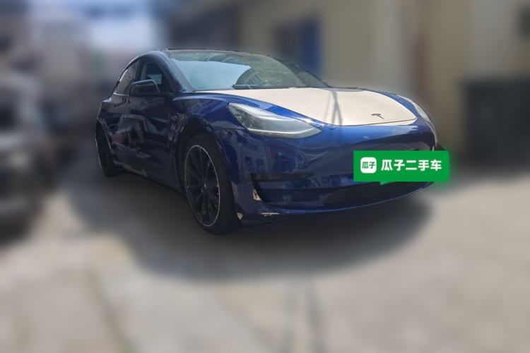 Used Tesla Model 3 2019 Standard Range Rear-Drive Upgraded Version Front Right 45 Deg