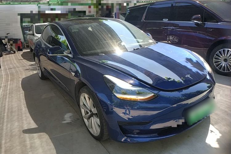 Used Tesla Model 3 2019 Standard Range Rear-Drive Upgraded Version Front Right 45 Deg