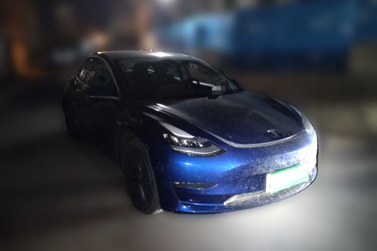 Used Tesla Model 3 2019 Long-Range All-Wheel-Drive Version Front Right 45 Deg