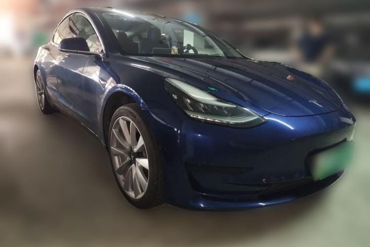 Used Tesla Model 3 2019 Standard Range Rear-Drive Upgraded Version Front Right 45 Deg