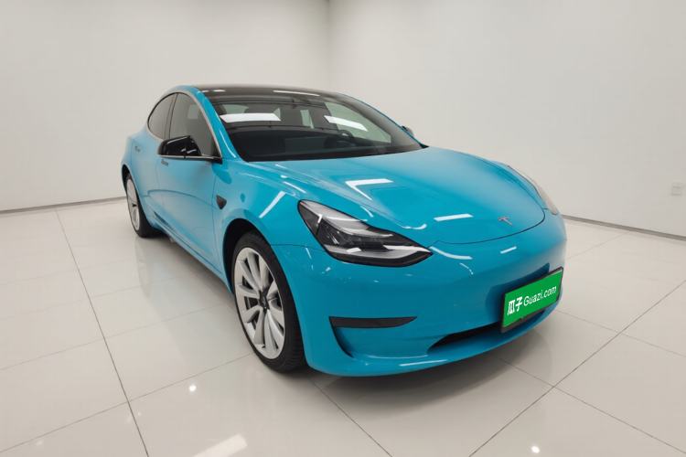 Used Tesla Model 3 2019 Standard Range Rear-Drive Upgraded Version Front Right 45 Deg