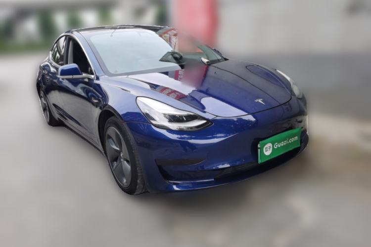 Used Tesla Model 3 2019 Standard Range Rear-Drive Upgraded Version Front Right 45 Deg