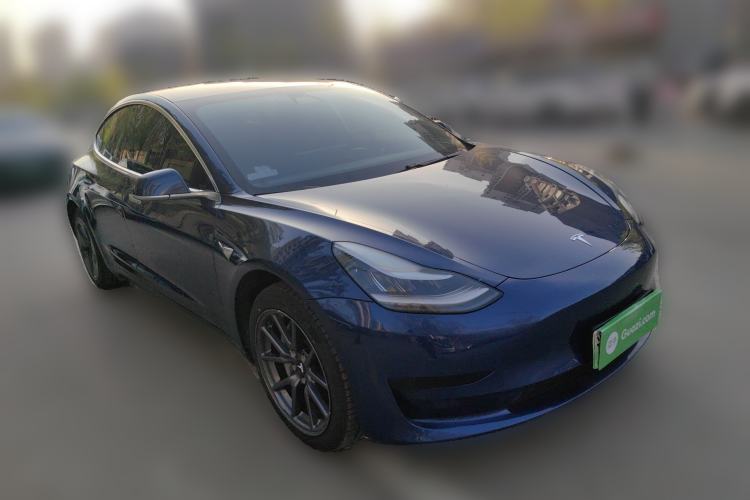 Used Tesla Model 3 2019 Standard Range Rear-Drive Upgraded Version Front Right 45 Deg