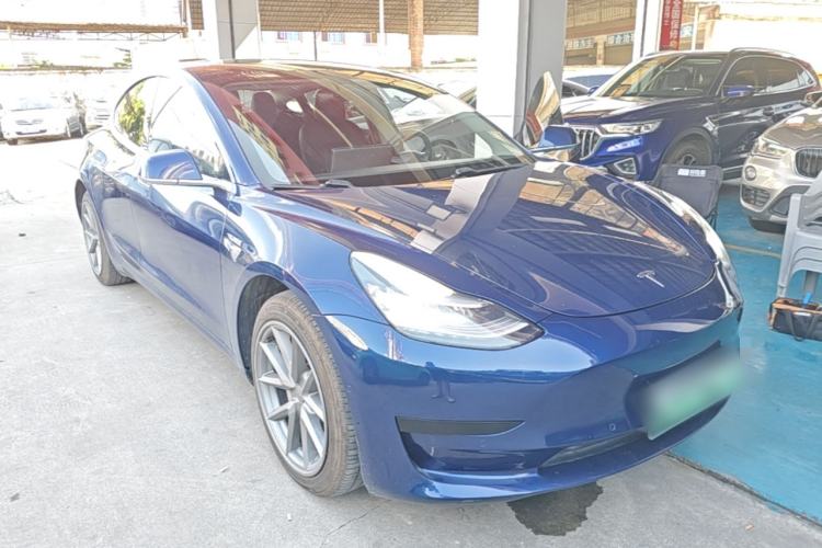 Used Tesla Model 3 2019 Standard Range Rear-Drive Upgraded Version Front Right 45 Deg