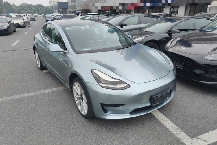 Used Tesla Model 3 2019 Standard Range Rear-Drive Upgraded Version Front Right 45 Deg