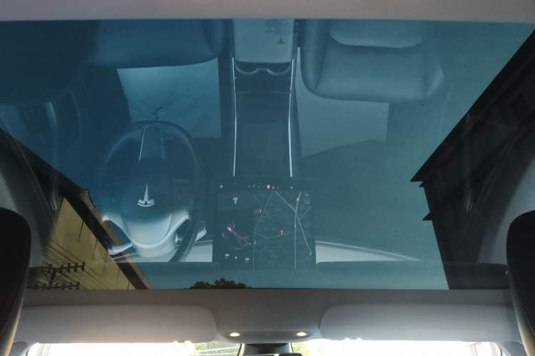 Used Tesla Model 3 2019 Long-Range Rear-Wheel-Drive Version Headliner