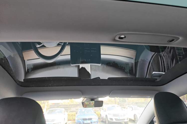 Used Tesla Model 3 2019 Long-Range Rear-Wheel-Drive Version Headliner