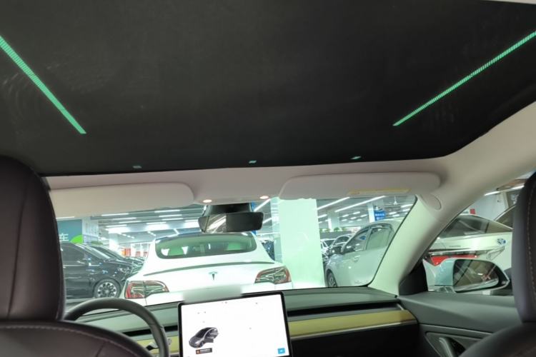 Used Tesla Model 3 2019 Long-Range Rear-Wheel-Drive Version Headliner