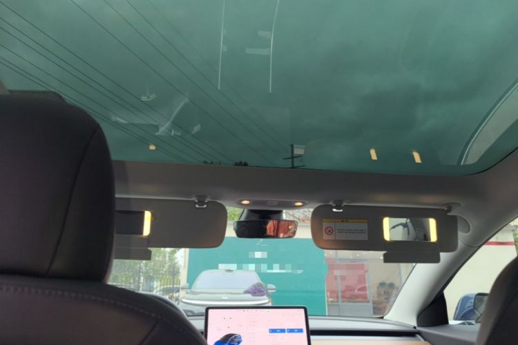 Used Tesla Model 3 2019 Performance High-Performance All-Wheel-Drive Version Headliner