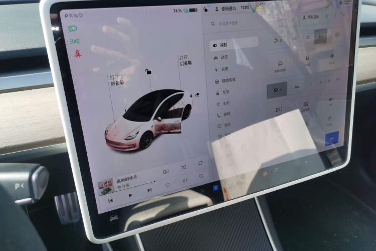 Used Tesla Model 3 2019 Long-Range Rear-Wheel-Drive Version Instrument Cluster