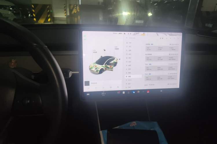 Used Tesla Model 3 2019 Standard Range Rear-Drive Upgraded Version Instrument Cluster