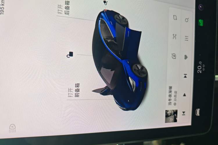 Used Tesla Model 3 2019 Long-Range Rear-Wheel-Drive Version Instrument Cluster
